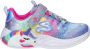 Skechers Unicorn sneakers blauw Meisjes Textiel Meerkleurig 30 - Thumbnail 1