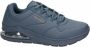 Skechers Sneakers Blauw Textiel 300429 Heren Textiel - Thumbnail 1