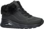 Skechers Uno Fall Air gevoerde sneakers zwart Meisjes Imitatieleer 33 - Thumbnail 1