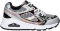 Skechers Uno Gen 1 chunky sneakers zilver Meisjes Imitatieleer Meerkleurig - Zilver