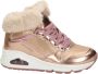 Skechers Uno hoge sneakers goud Meisjes Imitatieleer 34 - Thumbnail 1