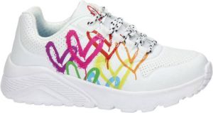 Skechers Uno Lite sneakers wit multi