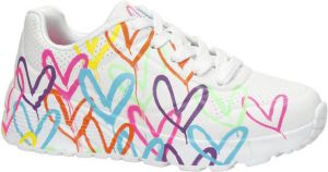 Skechers Uno Lite sneakers wit multi