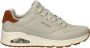 Skechers Uno Suited On Air Heren Sneakers Naturel - Thumbnail 1