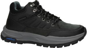 Skechers Zeller Good Year nubuck wandelschoenen zwart