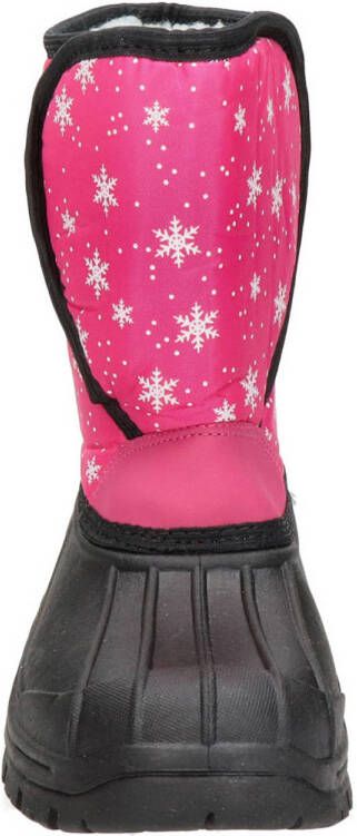 Snow Fun snowboots roze Meisjes Textiel All over print 28