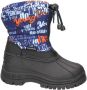 Snow Fun snowboots blauw zwart Synthetisch Tekst 33 - Thumbnail 1