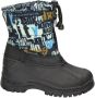 Snow Fun snowboots donkerblauw multi Synthetisch Tekst 32 - Thumbnail 1