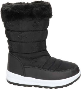 Snow Fun snowboots met strass steentjes zwart