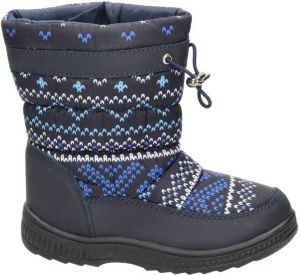 Snow fun meisjes snowboot Blauw multi