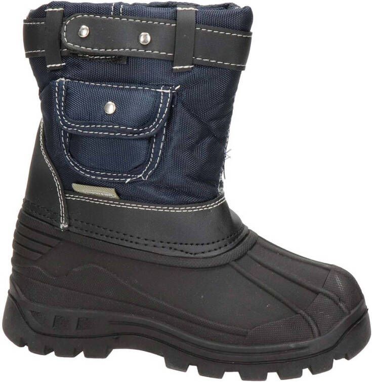 Snow Fun snowboots zwart blauw