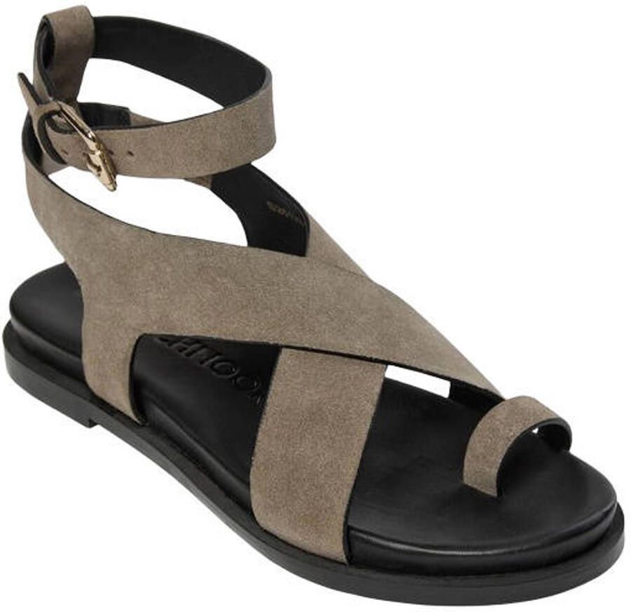 Sofie Schnoor Christinsw suède sandalen zand - Foto 2