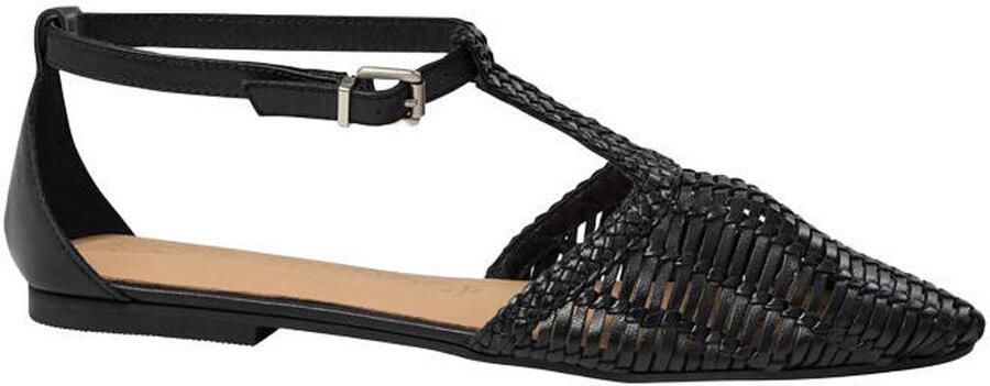 Sofie Schnoor Freysw leren sandalen zwart