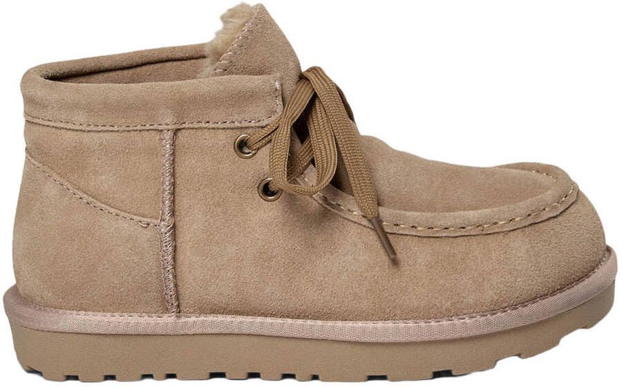 Sofie Schnoor girls suède veterschoenen bruin