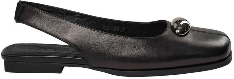 Sofie Schnoor Kalissw leren slingback loafers zwart