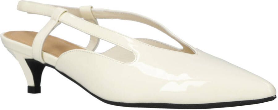 Sofie Schnoor Rillsw lak slingback pumps lichtgeel - Foto 2