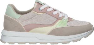 S.Oliver leren sneakers oudroze