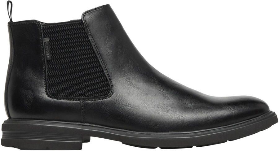 S.Oliver Heren Chelsea Boots Black Zwart