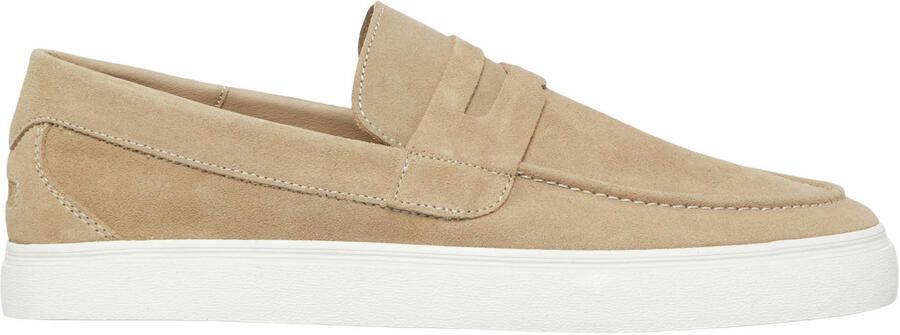 S.Oliver Men Shoes suède loafers beige