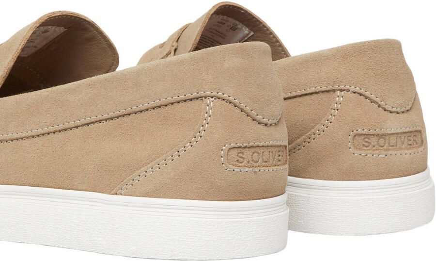S.Oliver Men Shoes suède loafers beige - Foto 2