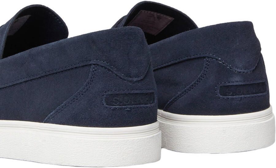 S.Oliver Men Shoes suède loafers donkerblauw - Foto 3