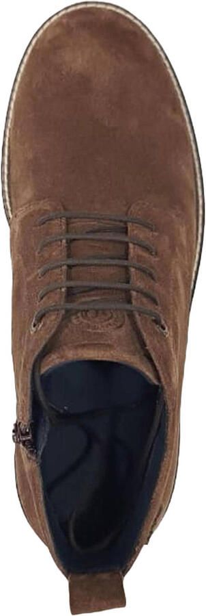 S.Oliver Men Shoes suède veterboots bruin - Foto 3