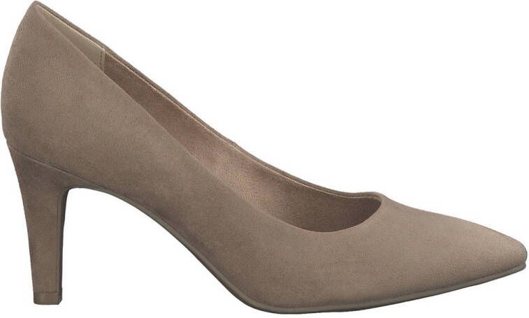 S.Oliver Pumps taupe Textiel