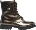 S.Oliver enkelboots met profielzool grijs metallic - Grijs