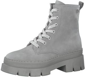 S.Oliver veterboots grijs