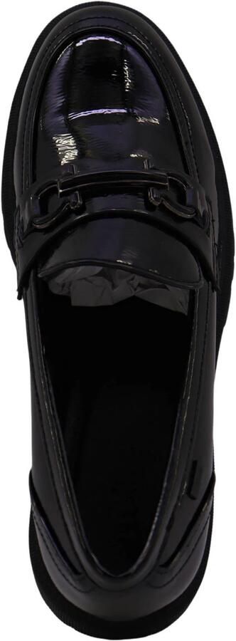 S.Oliver Women Shoes chunky lakleren loafers zwart - Foto 3