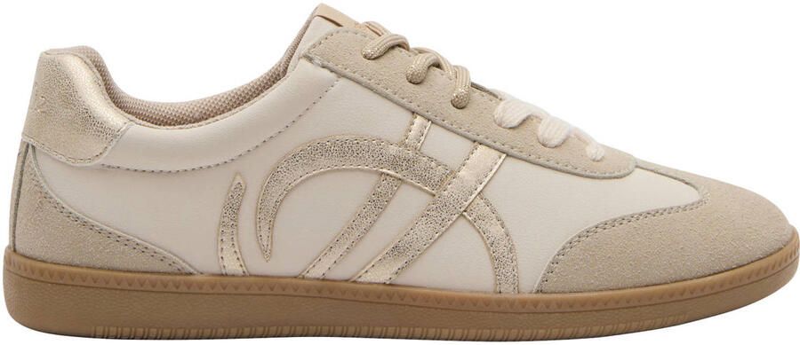 S.Oliver Women Shoes imitatieleren sneakers beige