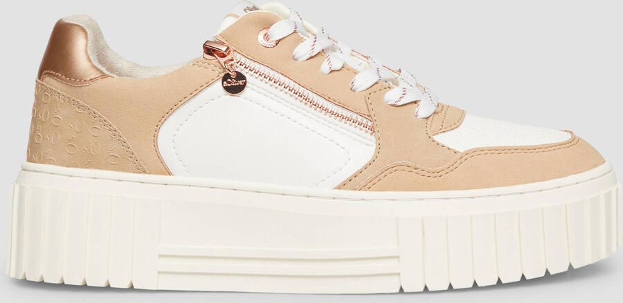 S.Oliver Women Shoes sneakers beige wit - Foto 3