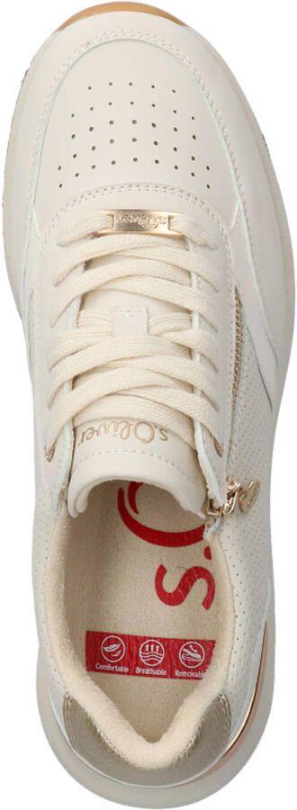 S.Oliver Dames Sneaker Beige champagne - Foto 3