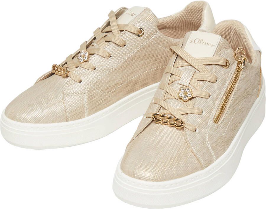 S.Oliver Women Shoes sneakers goudkleurig - Foto 2