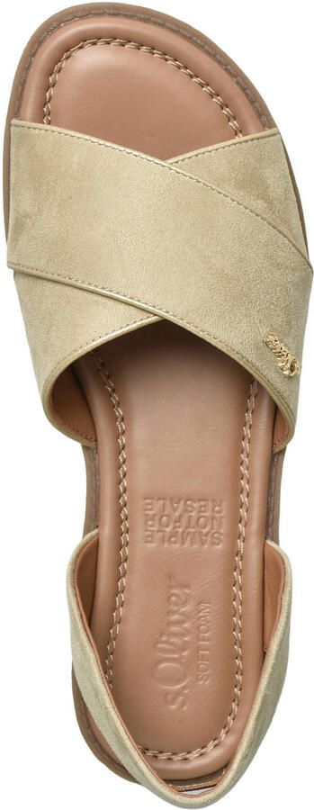 S.Oliver Women Shoes suède leren sandalen beige - Foto 3