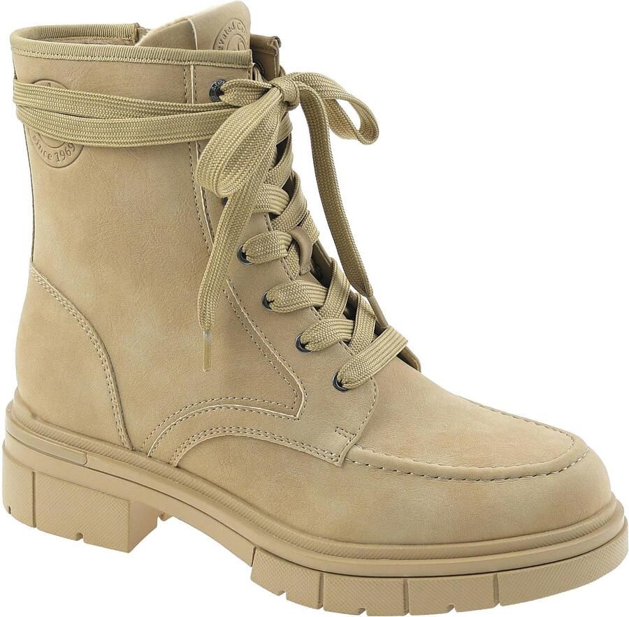 S.Oliver Women Shoes veterboots met profielzool kaki - Foto 2