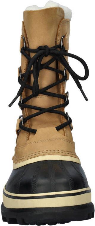 Sorel Caribou leren snowboots cognac