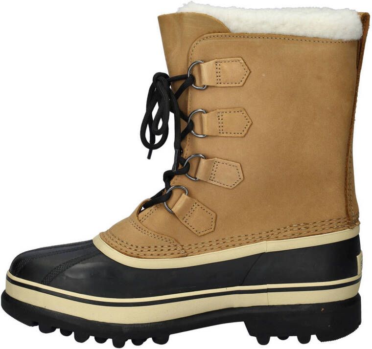 Sorel Caribou leren snowboots cognac