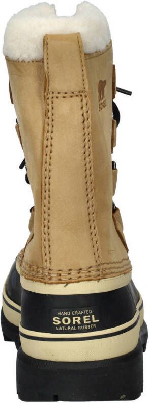 Sorel Caribou leren snowboots cognac