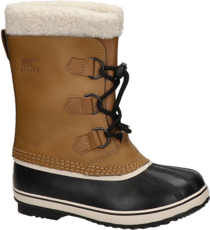 Sorel snowboots bruin zwart Leer Meerkleurig 35