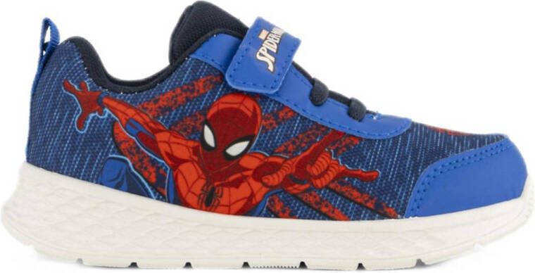 Spiderman sneakers blauw rood