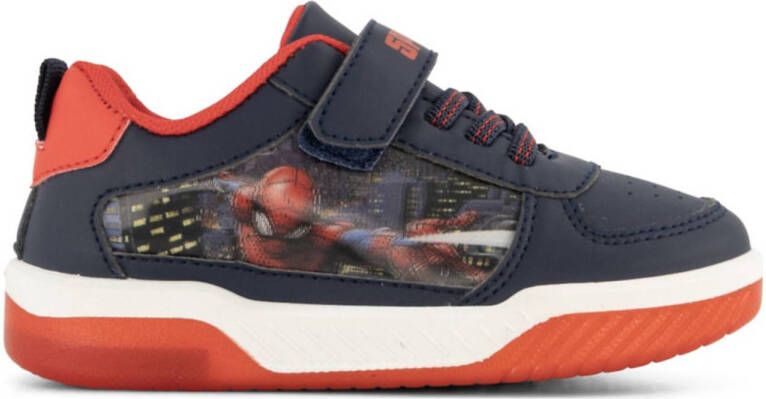 Spiderman sneakers donkerblauw
