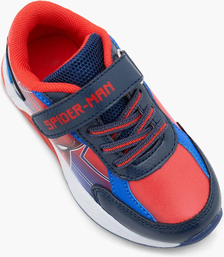 Spiderman sneakers met lichtjes blauw rood - Foto 2