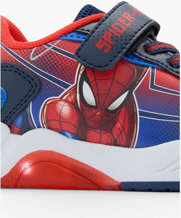 Spiderman sneakers met lichtjes blauw rood - Foto 3