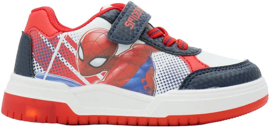 Spiderman Spider-Man sneakers met lichtjes rood wit blauw