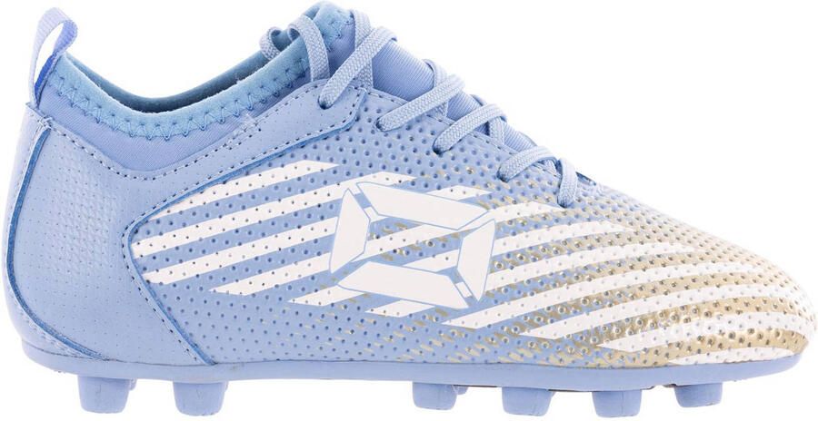 Stanno Vulture FG JR III junior voetbalschoenen lichtblauw wit goud