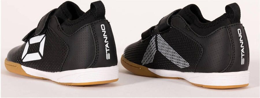 Stanno Vulture JR zaalvoetbalschoenen zwart wit Imitatieleer 34 - Foto 2