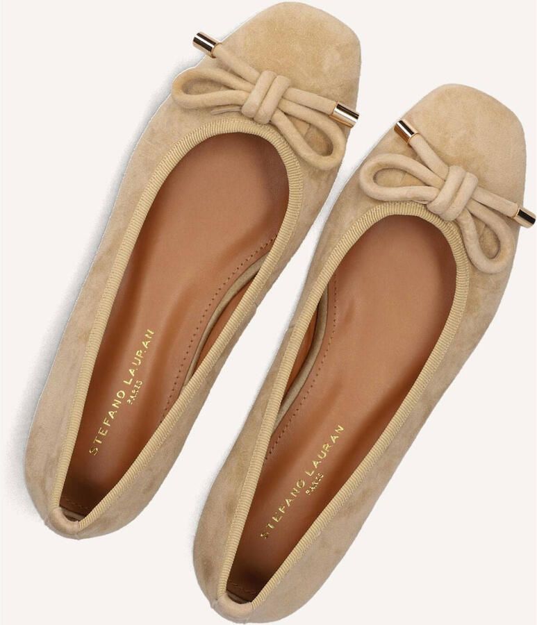 STEFANO LAURAN Ballerina Dames Ss36100 Suède Beige - Foto 3