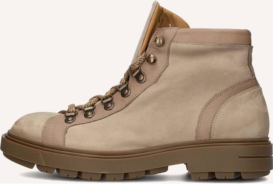 STEFANO LAURAN Veterboots Heren 1561 Nubuck Taupe - Foto 3
