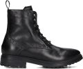 STEFANO LAURAN Veterboots Heren 3551 Leer Zwart - Zwart
